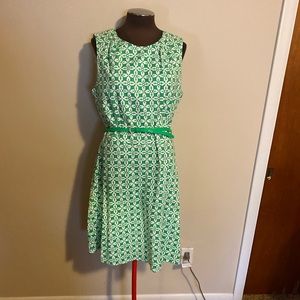 Green sleeveless dress by New York & Company